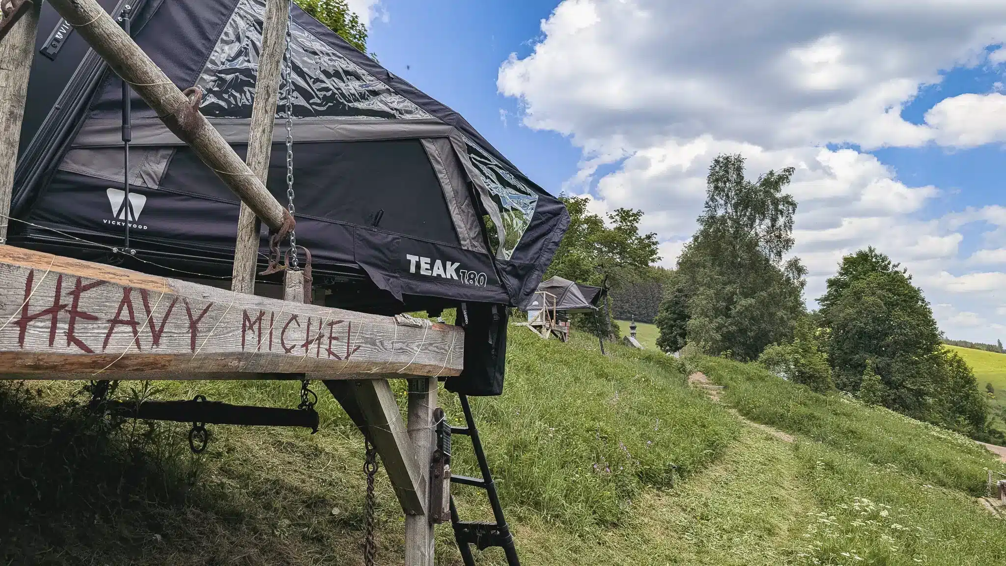 dachzelt dorf furtwangen heavy michel VICKYWOOD Teak 180