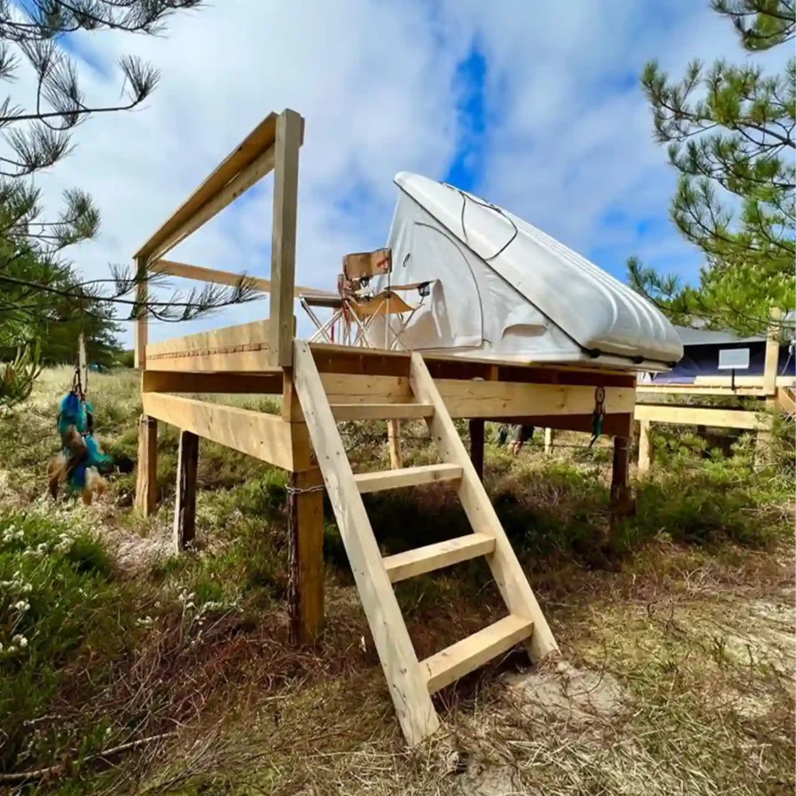 DACHZELT DORF Amrum Inseltraum VagabondHome Dachzelt