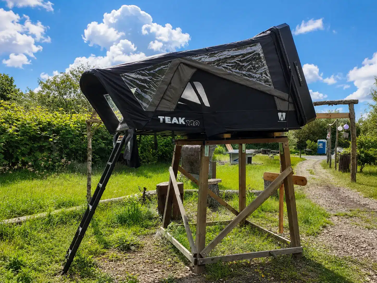 dachzelt dorf freilingen Wanderfalke VICKYWOOD Teak 180