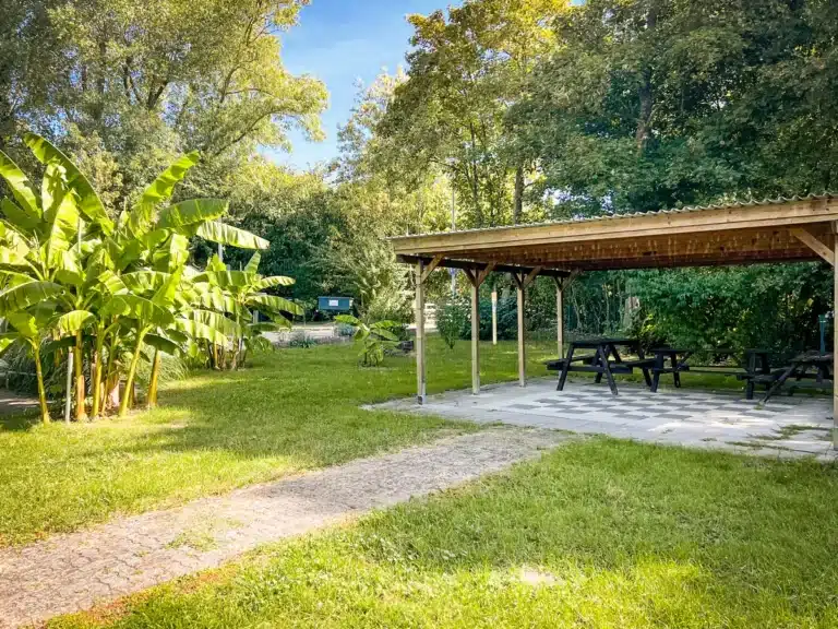 camping resort ruelzheim dachzelt dorf safari lodge bananenstauden