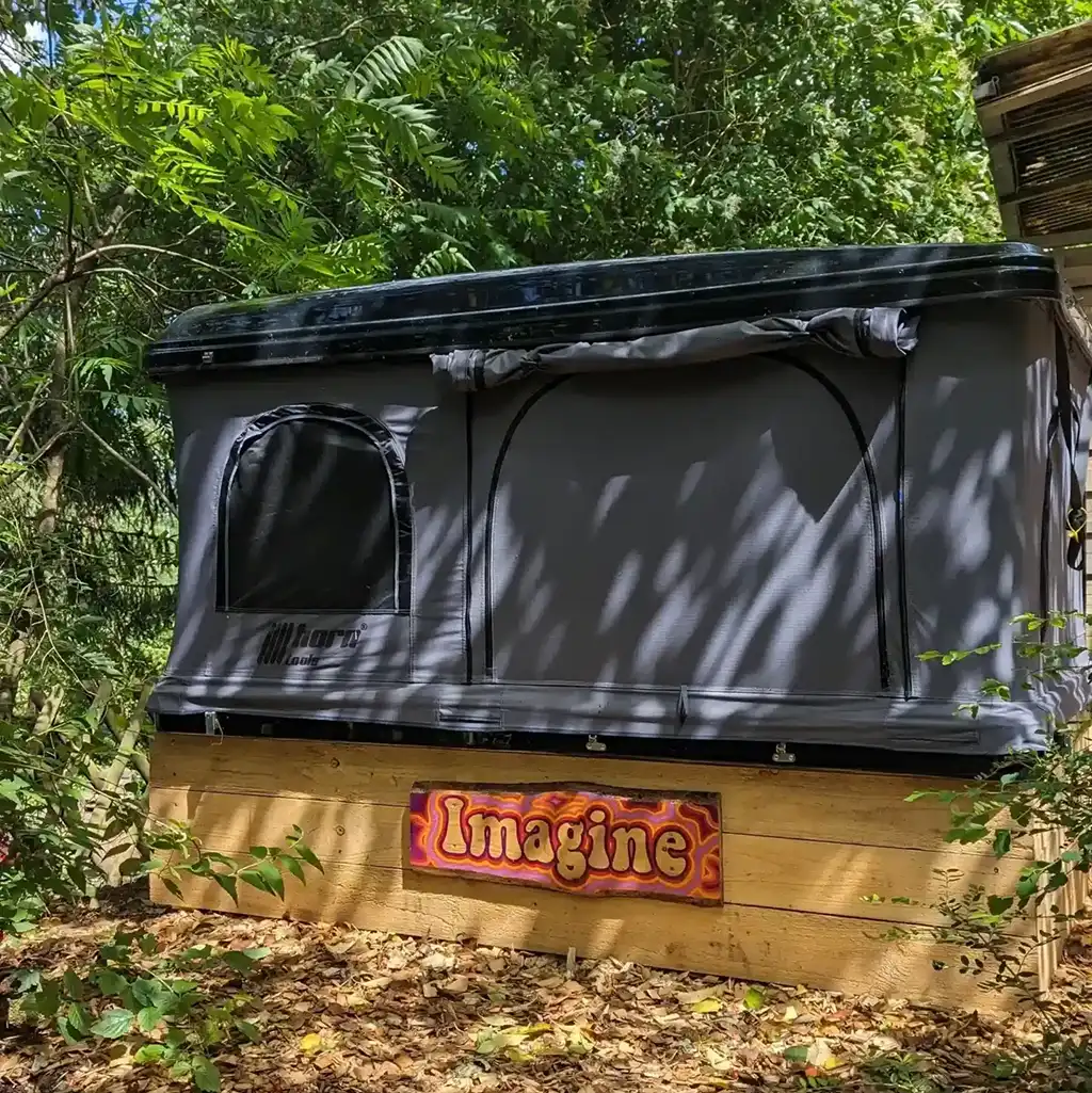 dachzelt dorf thulba imagine unterkunft 