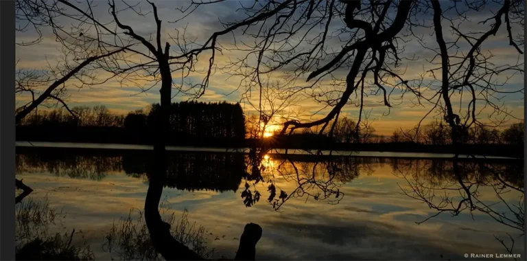 Geheimtipp urlaub zu zweit in deutschland dachzelt dorf freilingen postweiher westerwald sonnenuntergang rainer lemmer