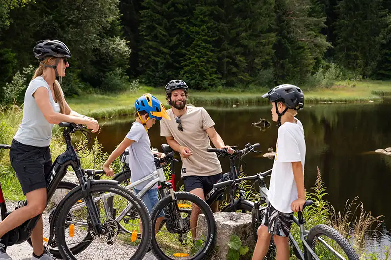 radtouren schwarzwald schluchsee tour fuer familien hochschwarzwald tourismus gmbH