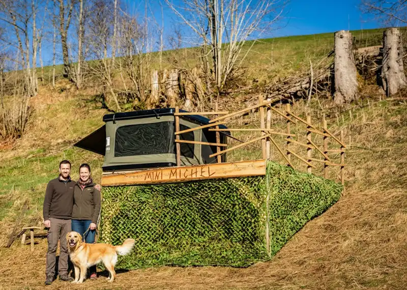 unterkunft mit hund schwarzwald dachzelt dorf furtwangen dachzelt mini michel