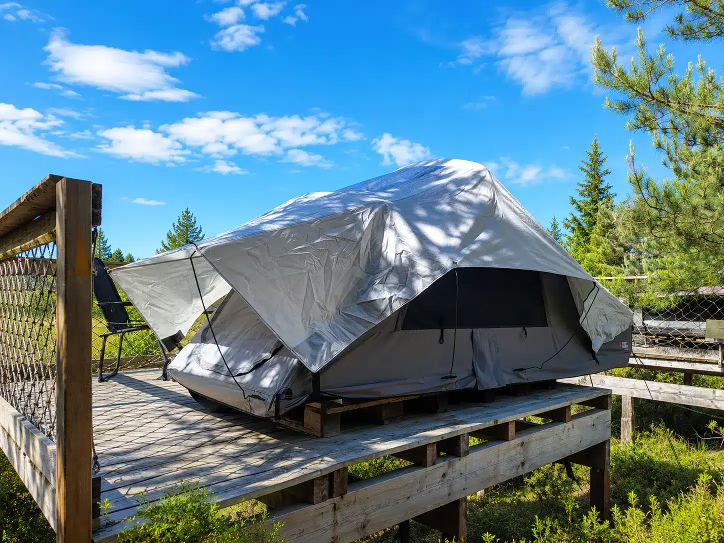 dachzelt dorf amrum Inseltraum Dometic Frontrunner Featherlite II