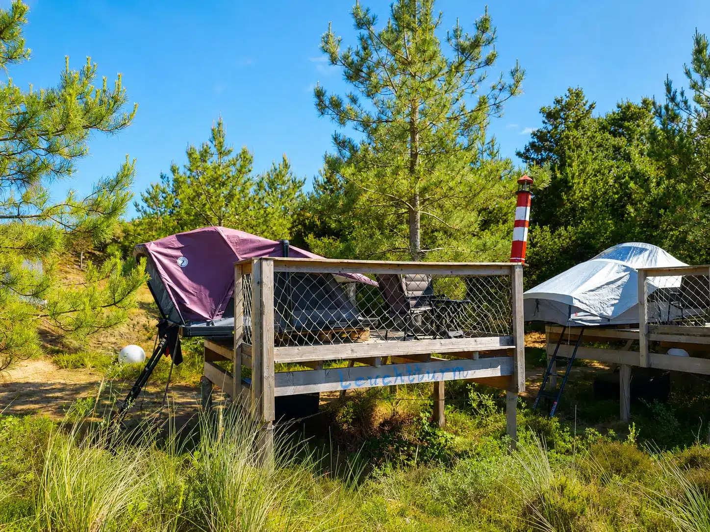 dachzelt dorf amrum leucht mir den weg Naturbummler Alu Loft XXL