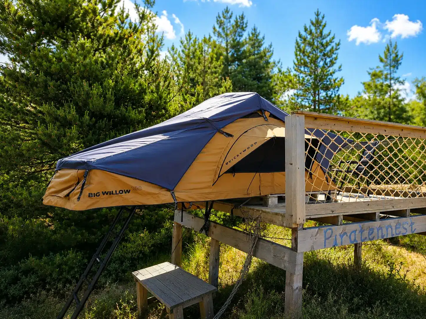dachzelt dorf amrum piratennest vickywood klappdachzelt big willow